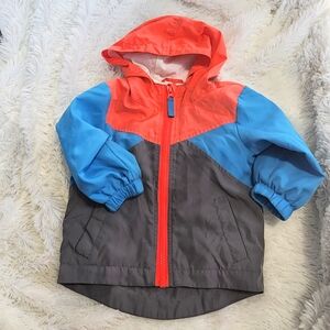 Cat & Jack colorblock lightweight windbreaker spring jacket baby size 12 months